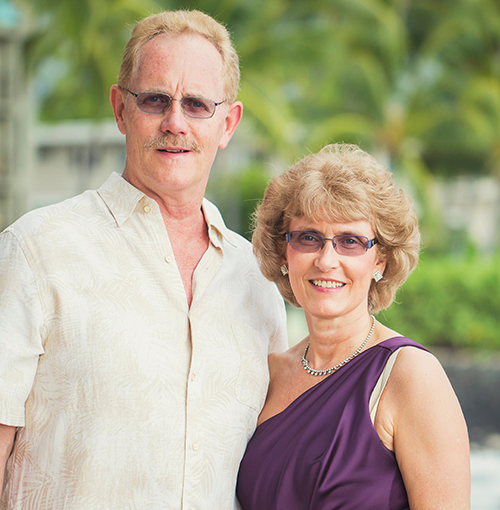 Nancy and her husband Karl