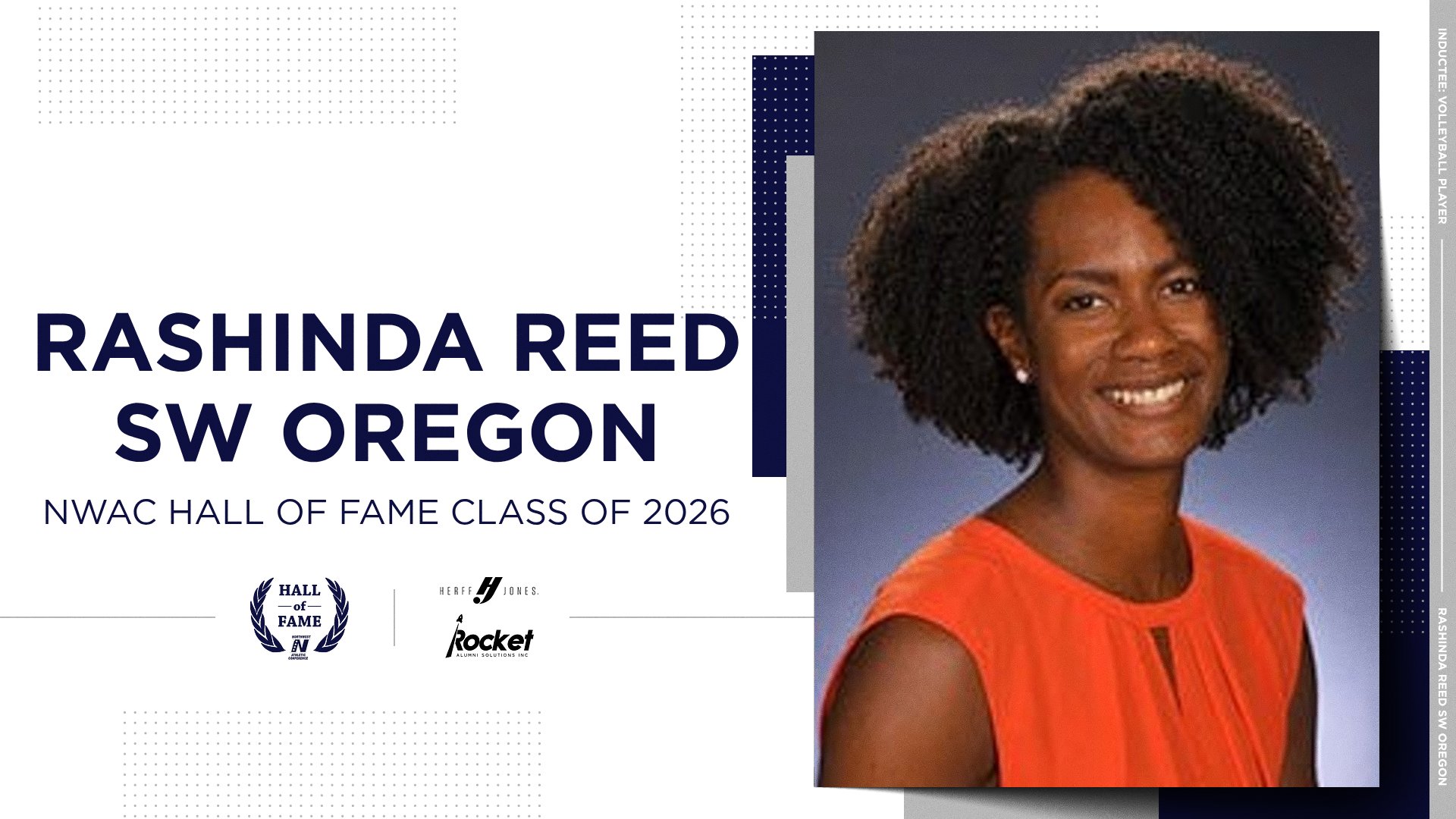2026 NWAC Hall of Fame Inductee: Rashinda Reed, Southwestern Oregon Community College, Volleyball Player