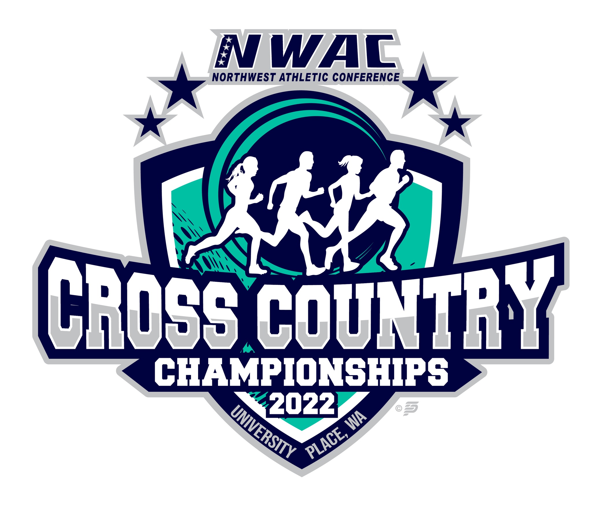 2022 NWAC Cross Country Championships logo