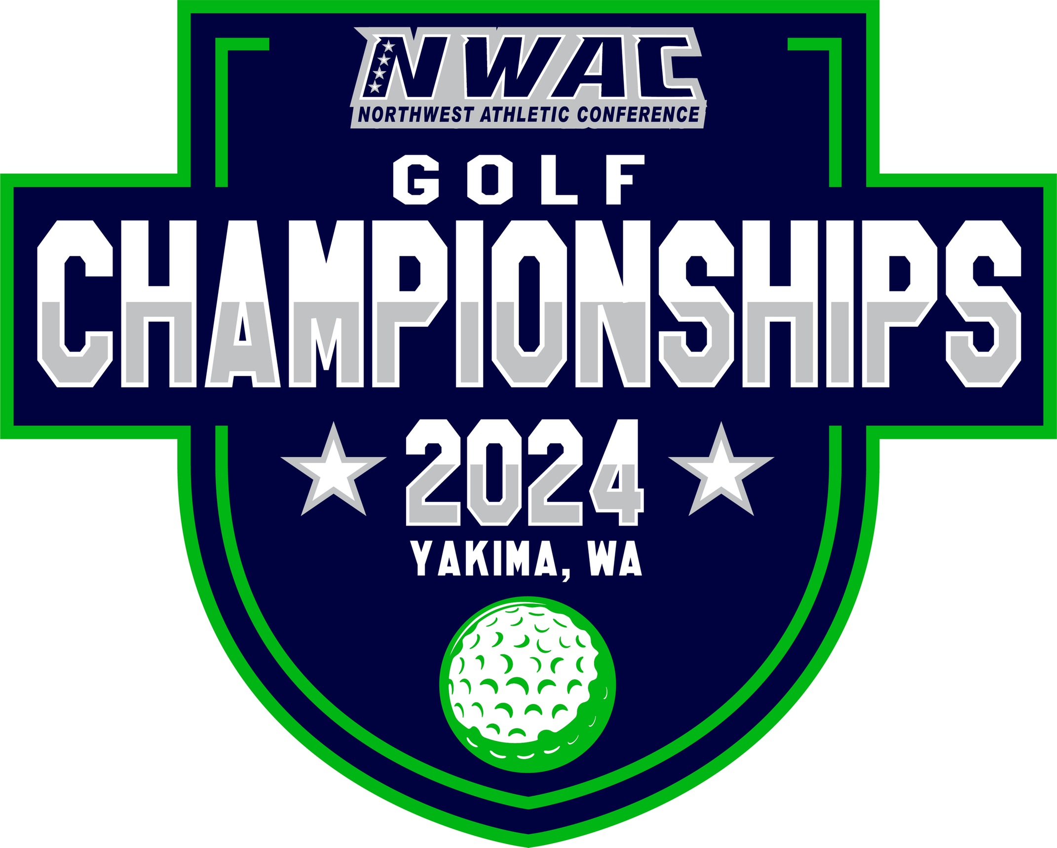 2024 NWAC Golf Championships logo