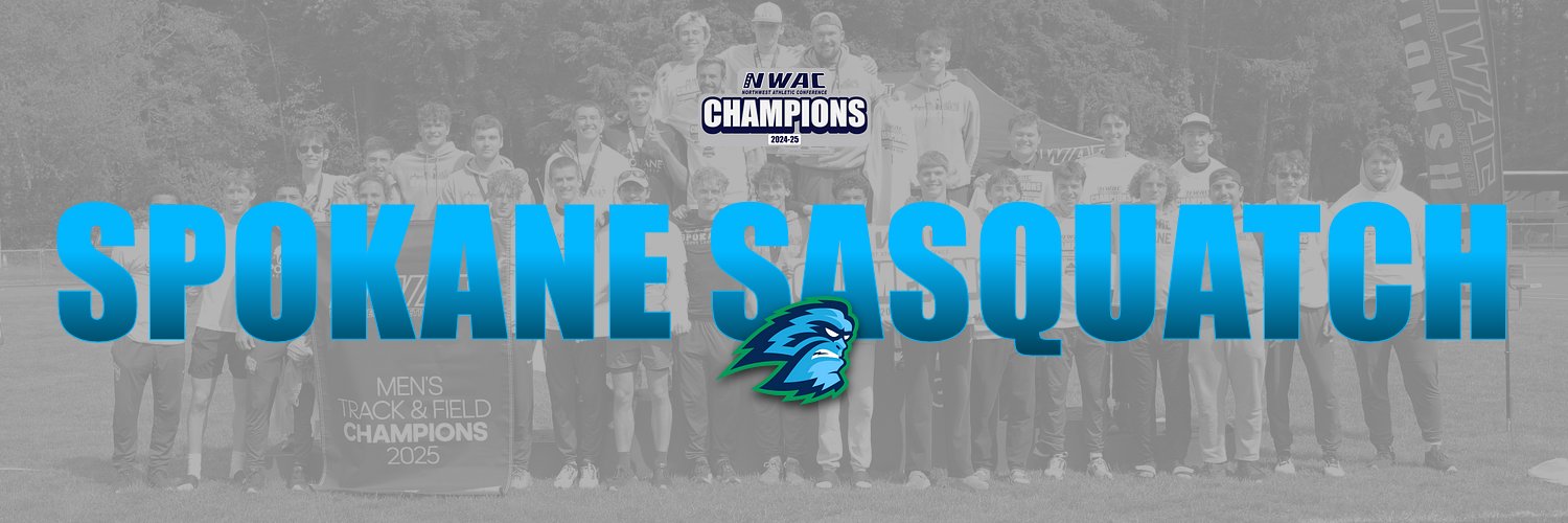 Champion banner: Spokane Men's Track & Field Team Champions