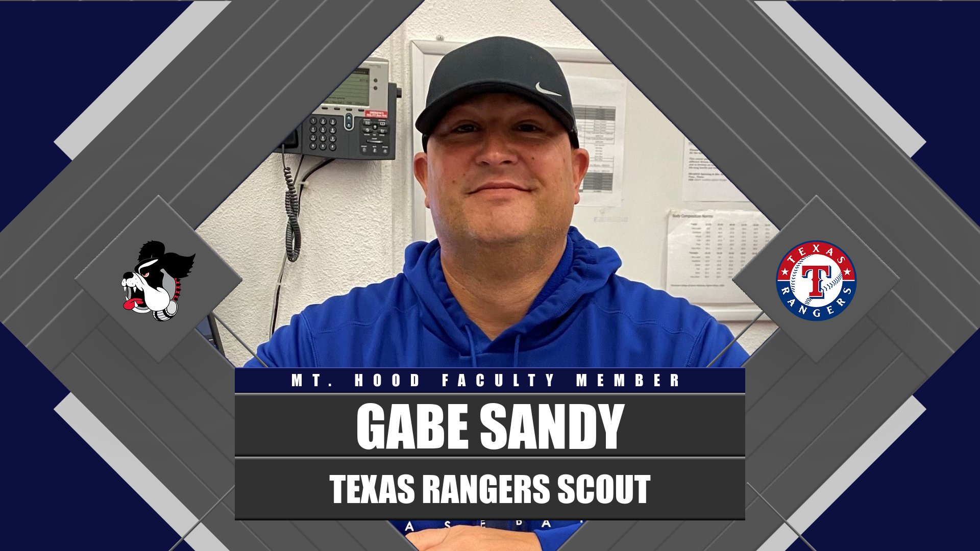 MHCC Faculty Member, Gabe Sandy's Journey To the World Series with the Texas Rangers