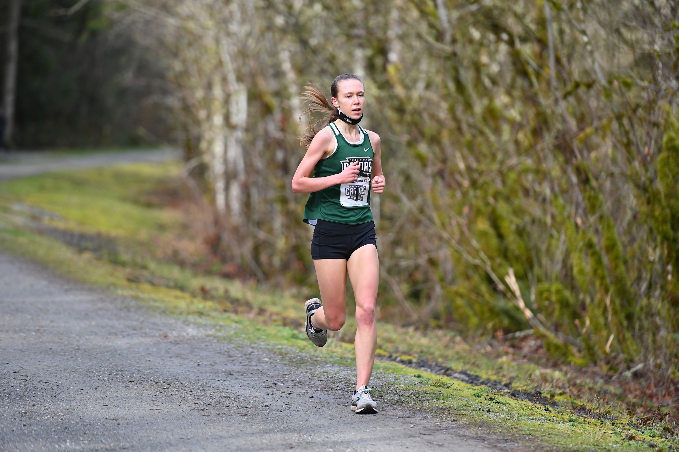 Green River's Moira Woods won the women's race
